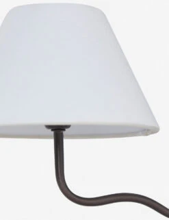 Magdalene Double Sconce -Furniture Decoration Shop MagdaleneDoubleSconceBronze WhiteShade 12753