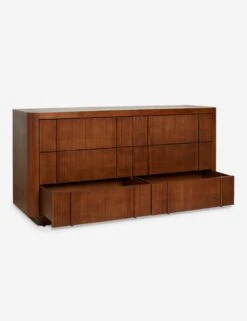 Merrit Dresser By Sarah Sherman Samuel -Furniture Decoration Shop MerritDresser Pecan A06560200523 Product