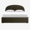 Newbery Platform Bed 2 Newbery Platform Bed -Furniture Decoration Shop NewberyPlatformBed Balsam Velvet Queen L04731295023 Product