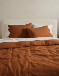 Essie Hemp Duvet Cover By Sarah Sherman Samuel 20 Essie Hemp Duvet Cover By Sarah Sherman Samuel -Furniture Decoration Shop OteliaHempDuvet Umber Queen Full A0656694 2 Product