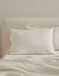 Essie Hemp Sham By Sarah Sherman Samuel -Furniture Decoration Shop OteliaHempSham Cream Standard A0656698 1 Product