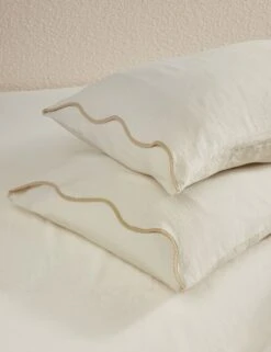 Essie Hemp Sham By Sarah Sherman Samuel -Furniture Decoration Shop OteliaHempSham Cream Standard A0656698 2 Product