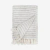 Jojo Cotton Oversized Throw By Pom Pom At Home -Furniture Decoration Shop PomPomatHomeJojoOversizedThrow IvoryBlueGray