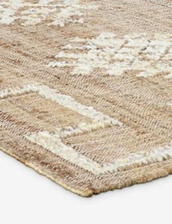Isra Moroccan Style Rug -Furniture Decoration Shop RaposaNatural Ivory 3