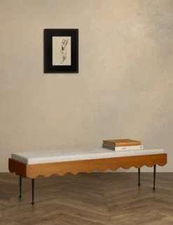 Rise Bench By Sarah Sherman Samuel -Furniture Decoration Shop RiseBench LightHoney A0656022 1127 StudioLifestyle