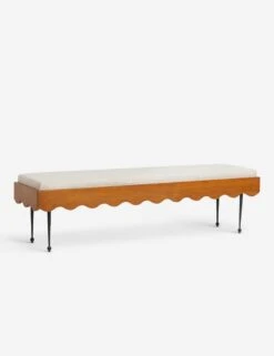 Rise Bench By Sarah Sherman Samuel -Furniture Decoration Shop RiseBench LightHoney A06560220574 Product