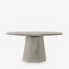 Schuller Indoor / Outdoor Round Dining Table 2 Schuller Indoor / Outdoor Round Dining Table -Furniture Decoration Shop SchullerIndoorOutdoorRoundDiningTable Gray VTHY 052 PRM 1 1