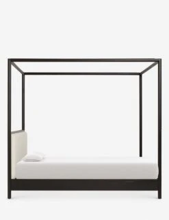 Simonette Canopy Bed -Furniture Decoration Shop SimonetteCanopyBedQueen Black A0656315 0355 Product