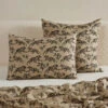 Tiger Hemp Sham By Sarah Sherman Samuel 2 Tiger Hemp Sham By Sarah Sherman Samuel -Furniture Decoration Shop TigerHempSham Brown Euro Standard A0656723 A0656721 Product