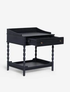 Topia Nightstand By Ginny Macdonald -Furniture Decoration Shop TopiaSideTable Black17011