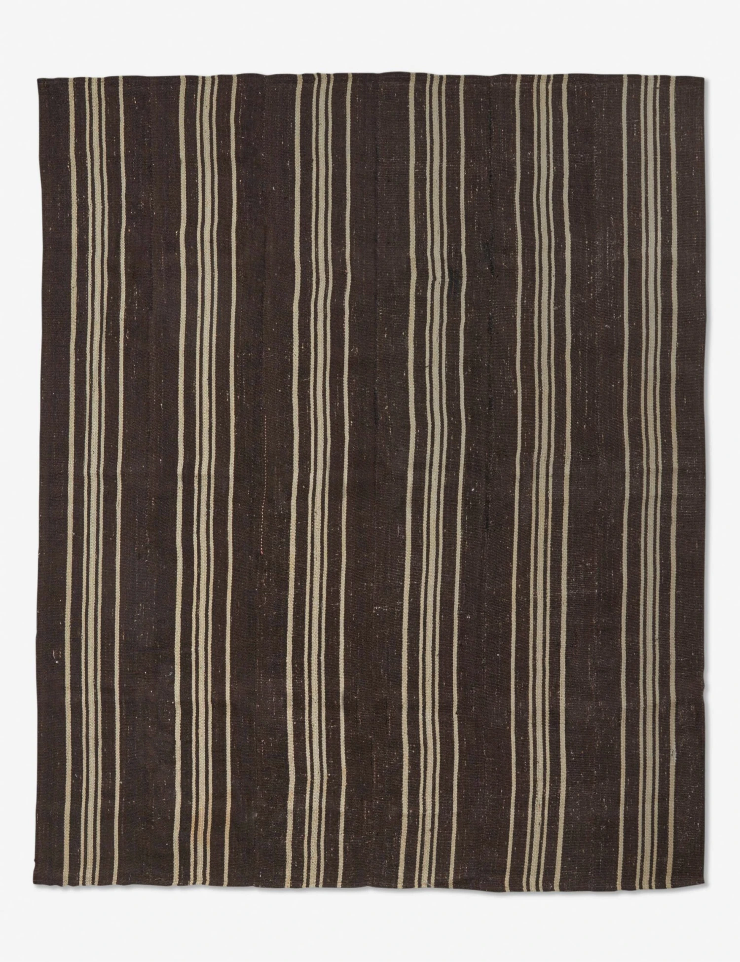 Vintage Kilim Hand-Knotted Wool Rug No. 24, 6'1" X 7'5"