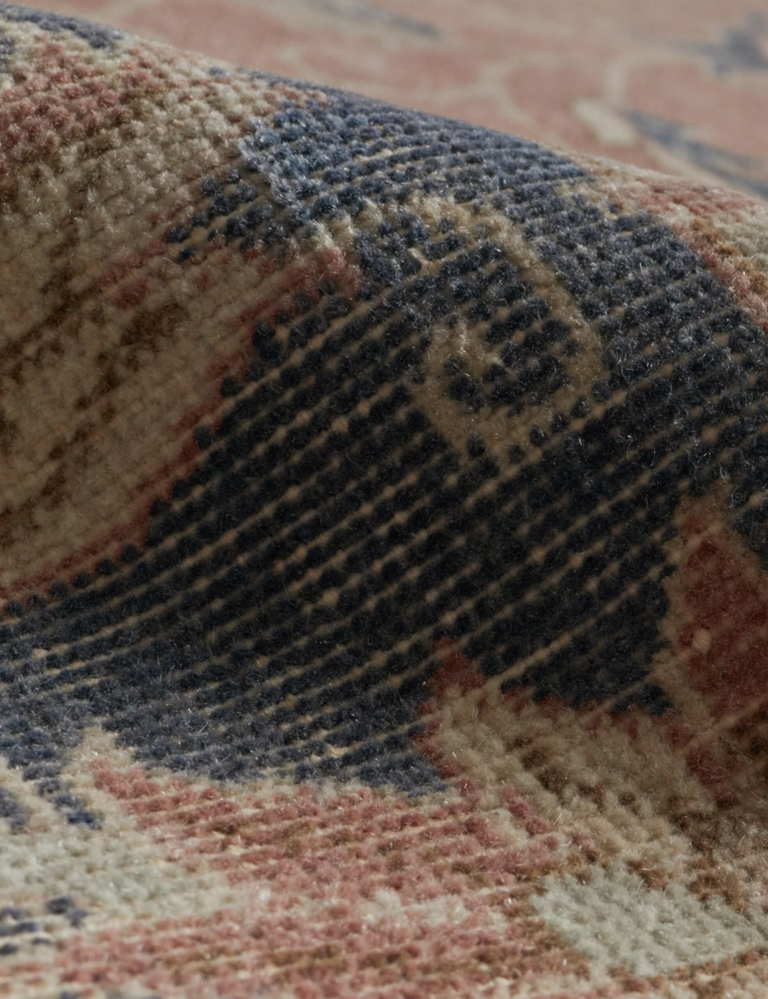 Vintage Turkish Hand-Knotted Wool Rug No. 167, 6'4" X 9'6" - Image 3