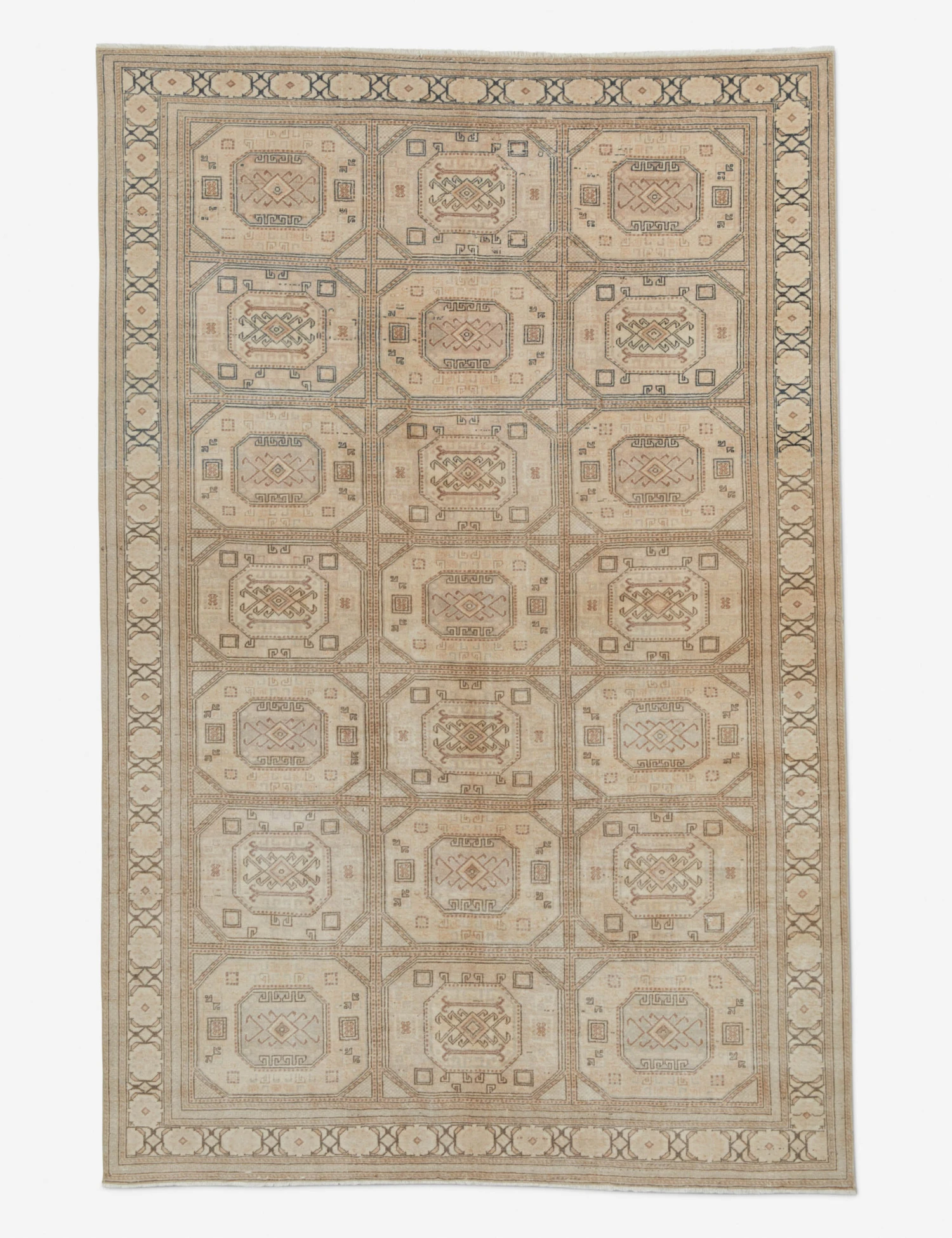 Vintage Turkish Rug No. 174, 6'4" X 9'7"