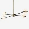 Adeline Chandelier -Furniture Decoration Shop adeline chandelier brushed brass 1564991625