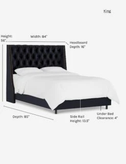 Admina Bed -Furniture Decoration Shop admina bed navy king