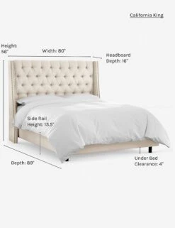 Admina Bed -Furniture Decoration Shop admina bed talc cal king