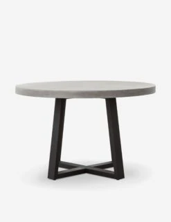 Agatha Indoor / Outdoor Round Dining Table -Furniture Decoration Shop agatha indoor outdoor dining table gray 4 1564991625 1 bfe0d11d 2320 4309 aa22 ec3ea186a4fa