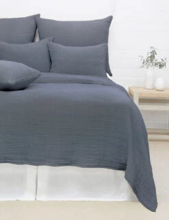 Arrowhead Textured Cotton Blanket By Pom Pom At Home -Furniture Decoration Shop arrowheadslate e798802d 189c 4183 861e 432c0e0686b7