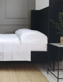 Classico Hemstitch Cotton Sateen Sheet Set By Pom Pom At Home -Furniture Decoration Shop classicowhitesheetsetcopy 1