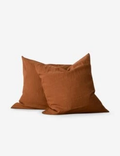 European Flax Linen Euro Pillowcases (Set Of 2) By Cultiver -Furniture Decoration Shop cultiver linen bedding cedar euro aca2dfcd 87d4 43dc 87b9 63c0d974120d