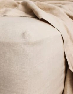 European Flax Linen Fitted Sheet By Cultiver 40 European Flax Linen Fitted Sheet By Cultiver -Furniture Decoration Shop cultiver linen bedding nude fitted sheet 1