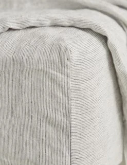 European Flax Linen Fitted Sheet By Cultiver 37 European Flax Linen Fitted Sheet By Cultiver -Furniture Decoration Shop cultiver linen bedding pinstripe fitted sheet 1