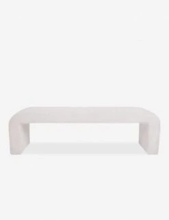 Tate Bench 39 Tate Bench -Furniture Decoration Shop curved bench opt. white leibco 1