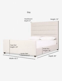 Delicia Platform Bed -Furniture Decoration Shop delicia platform bed king 1