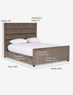 Delicia Platform Bed -Furniture Decoration Shop delicia platform bed sage velvet