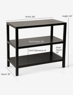 Emmeline Nightstand -Furniture Decoration Shop emmeline hand rubbed black