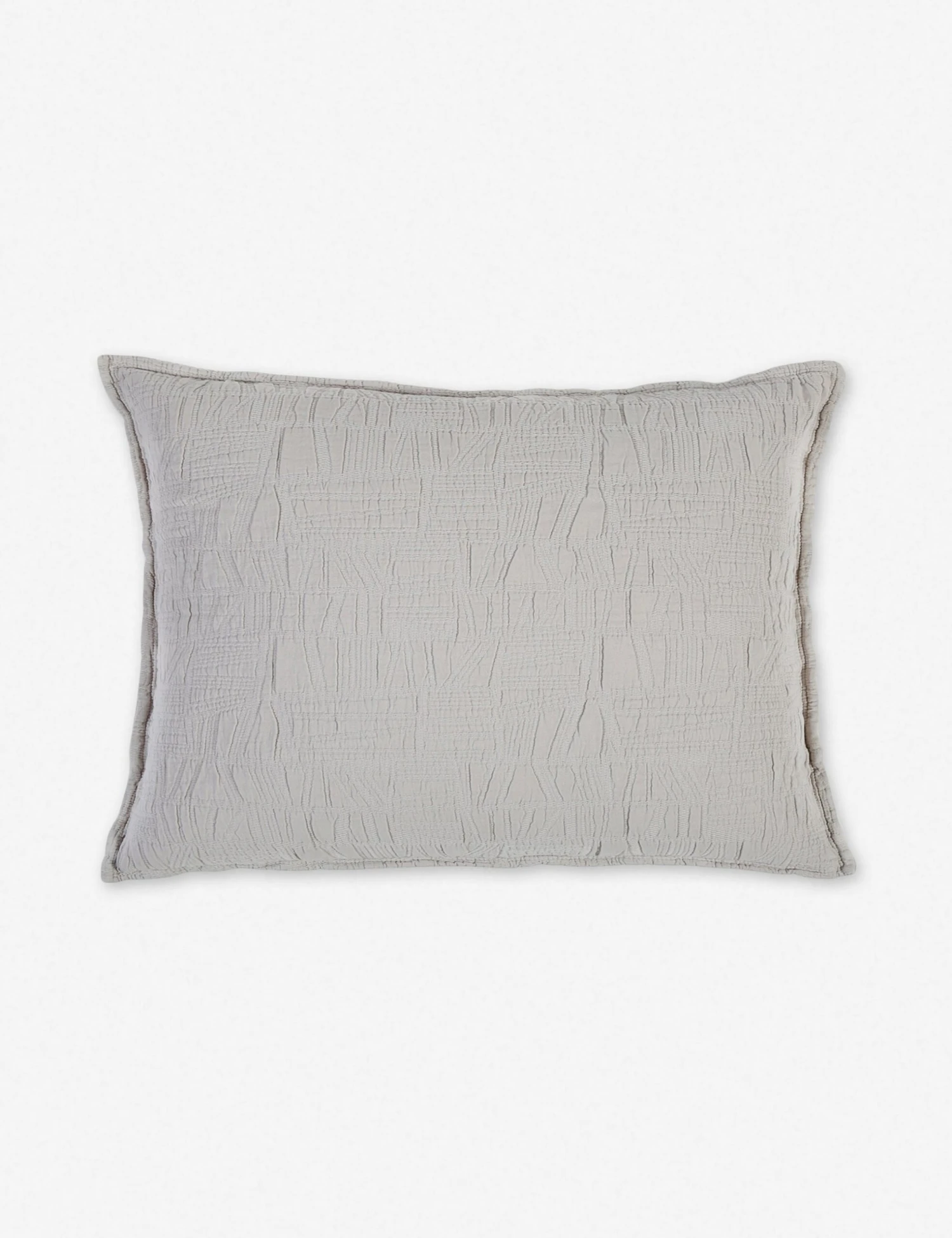 Harbour Cotton Matelassé Sham By Pom Pom At Home 5 Harbour Cotton Matelassé Sham By Pom Pom At Home - Image 3