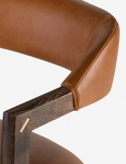 Sandia Leather Bar Stool, Natural -Furniture Decoration Shop hgsr741 d1