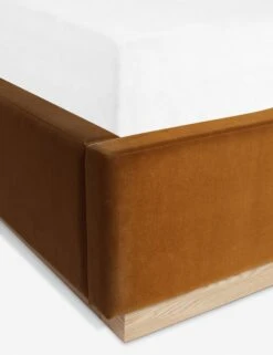 Lockwood Bed By Ginny Macdonald -Furniture Decoration Shop lockwood bed velvet cognac