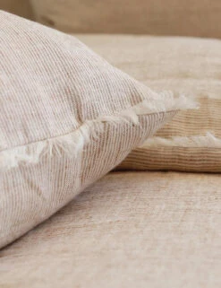 Logan Linen Pillow By Pom Pom At Home -Furniture Decoration Shop logan terra cotta close up 2 900x 2 8f5e7624 5279 4c5a 9ee0 60d47382acc3