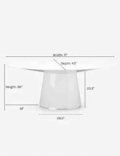 Magar Oval Dining Table 11 Magar Oval Dining Table -Furniture Decoration Shop magar 1