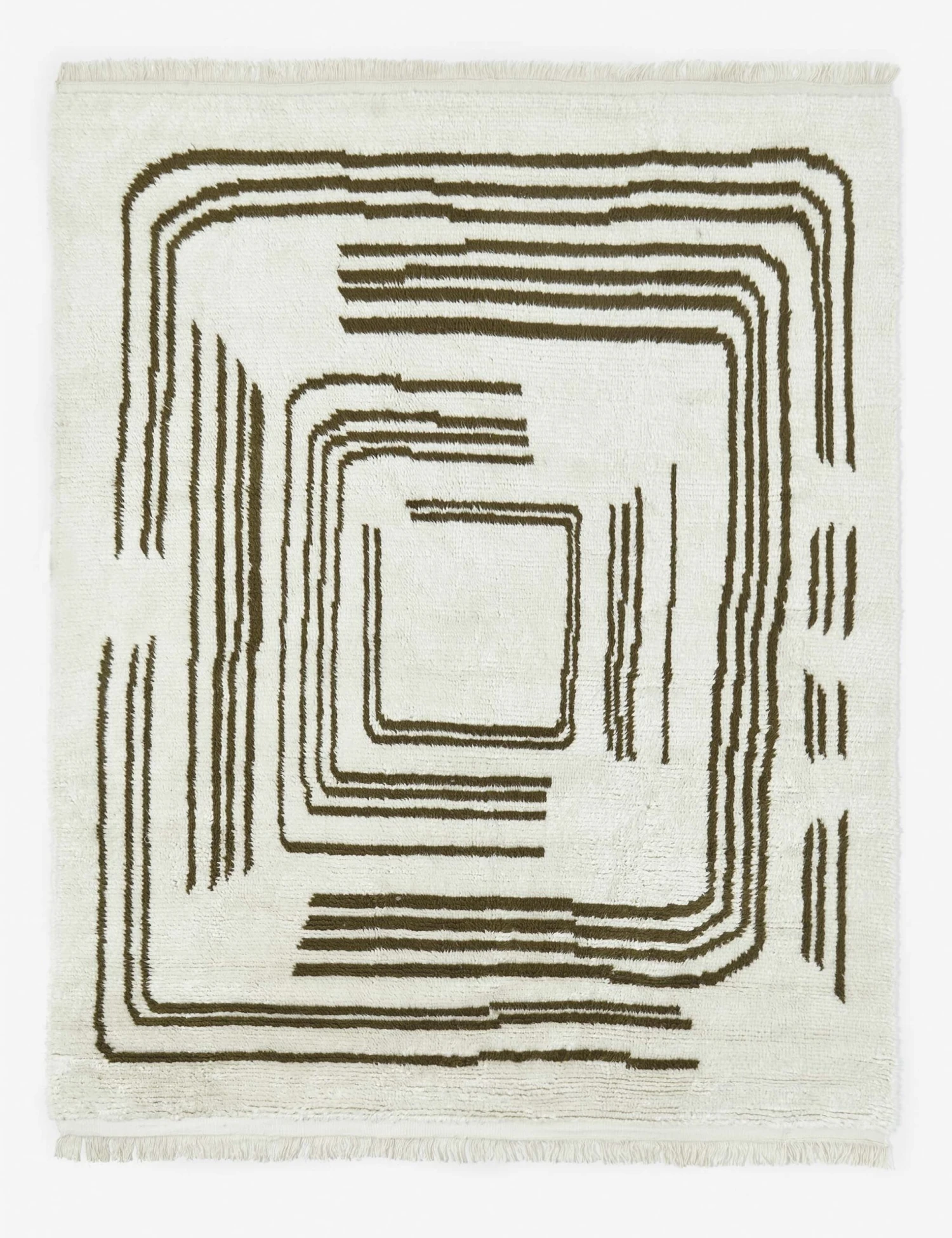 Earth Maze Moroccan Shag Rug By Élan Byrd 3 Earth Maze Moroccan Shag Rug By Élan Byrd