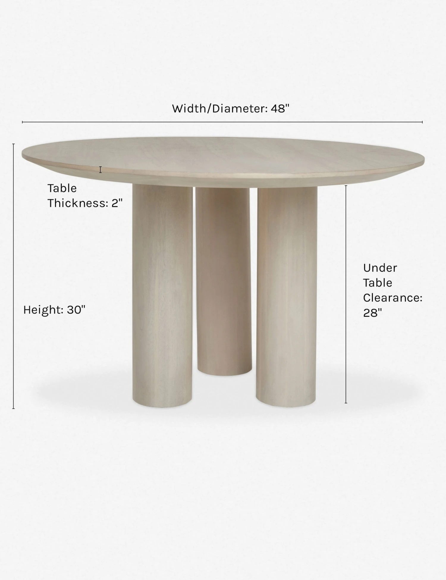 Mojave Round Dining Table 11 Mojave Round Dining Table - Image 9