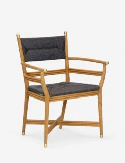 Morris & Co. Kelmscott Rush Indoor / Outdoor Dining Arm Chair -Furniture Decoration Shop morris co auberon rush arm chair black