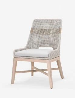 Panorama Indoor / Outdoor Dining Chair (Set Of 2) -Furniture Decoration Shop panorama indoor outdoor dining chair white taupe set of 2 1 1