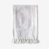 Montauk Linen Blanket By Pom Pom At Home -Furniture Decoration Shop pom pom at home montauk blanket white 1 1 1564991625 a4970f92 e851 4373 b08f c42fc36d91c5