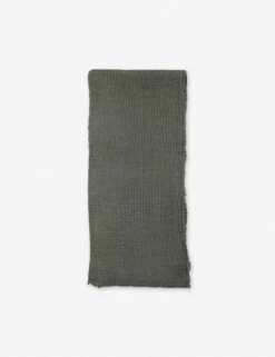 Venice Waffle Weave Throw By Pom Pom At Home -Furniture Decoration Shop pom pom at home venice throw moss 1