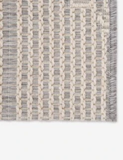 Rebekah Indoor / Outdoor Rug -Furniture Decoration Shop rebekah indoor outdoor rug gray and cream 3 1