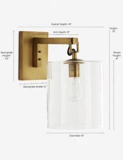 Parrish Sconce By Arteriors 16 Parrish Sconce By Arteriors -Furniture Decoration Shop reveka sconce gold 2 1564991625 2