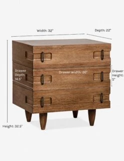 Seline Nightstand -Furniture Decoration Shop seline nightstand dark walnut