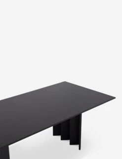 Zafal Dining Table By Sun At Six -Furniture Decoration Shop zafal dining table black 16